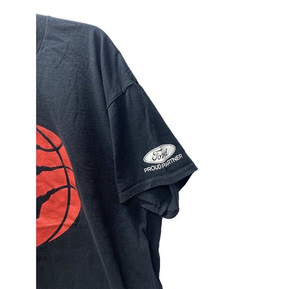 Toronto Raptors T-Shirt XL Mens Black Red NBA Basketball Logo Fan Apparel Tee - Picture 2 of 8